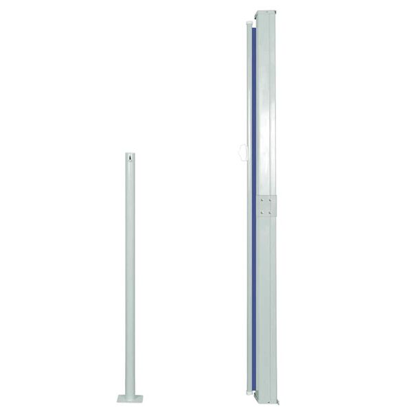vidaXL Retractable Side Awning 160 x 500 cm Blue