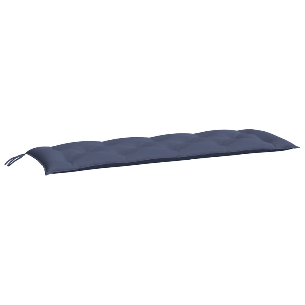 vidaXL Garden Bench Cushions 2 pcs Navy Blue 150x50x7 cm Oxford Fabric