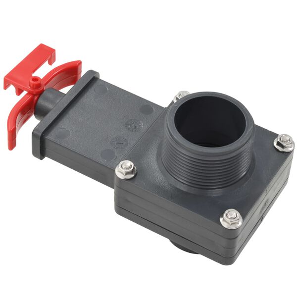 vidaXL Pool Gate Valve 2 pcs 1.5"