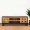 vidaXL TV Cabinet with Drawers 120x30x40 cm Solid Mango Wood