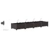 vidaXL Garden Black 80 x 40 x 126 cm Steel