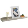 vidaXL Wall Shelves 2 pcs Concrete Grey 40x9x3 cm