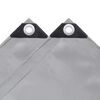 vidaXL Tarpaulin 650 g/m² 4x8 m Grey