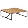 vidaXL Coffee Table 110x110x36 cm Solid Acacia Wood