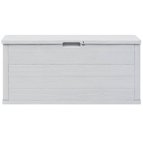 vidaXL Garden Storage Box 280 L Light Grey
