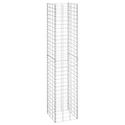 vidaXL Gabion Raised Beds 3 pcs 30x30x150 cm Iron