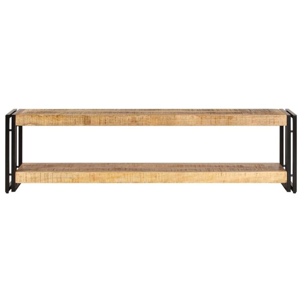vidaXL TV Cabinet 150x30x40 cm Solid Mango Wood