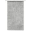 vidaXL Desk Concrete Grey 90x50x74 cm Engineered Wood