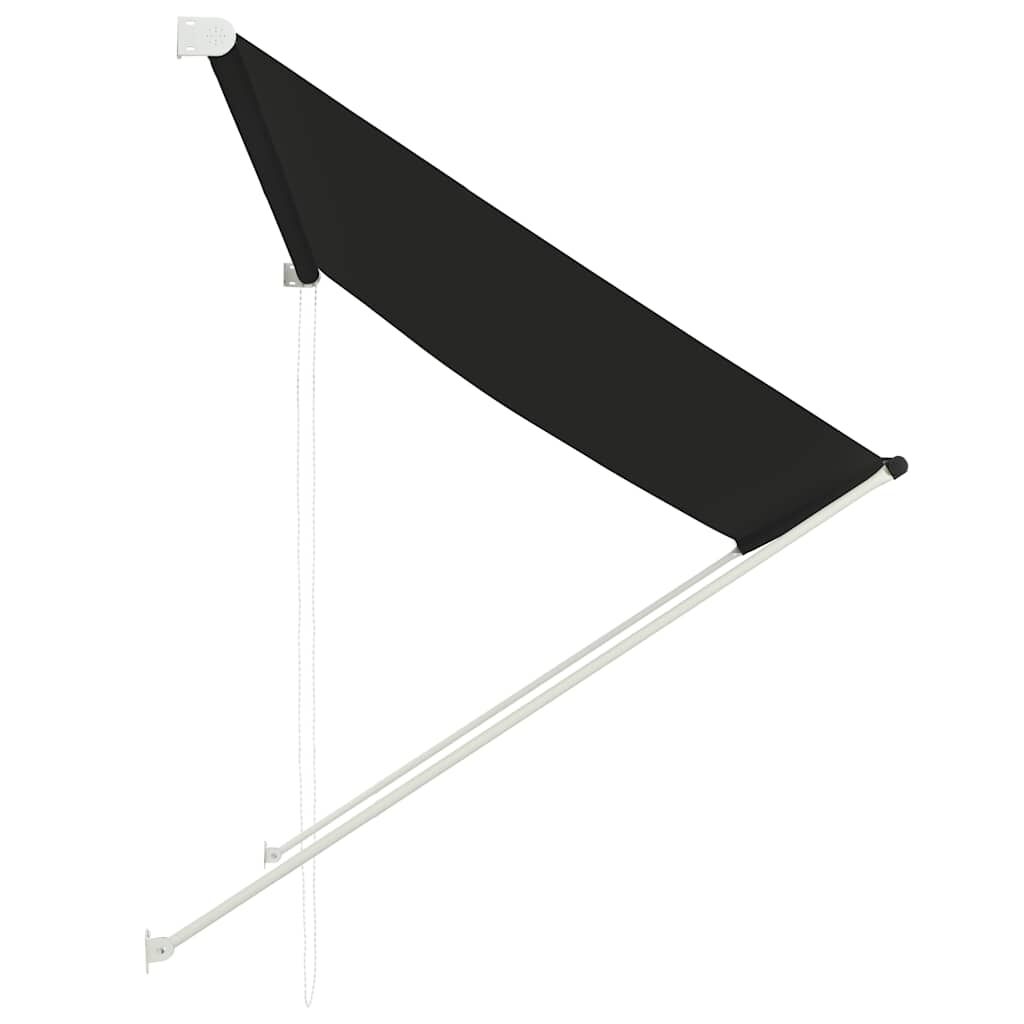 vidaXL Retractable Awning 200x150 cm Anthracite