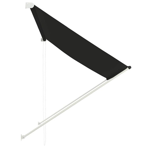 vidaXL Retractable Awning 200x150 cm Anthracite