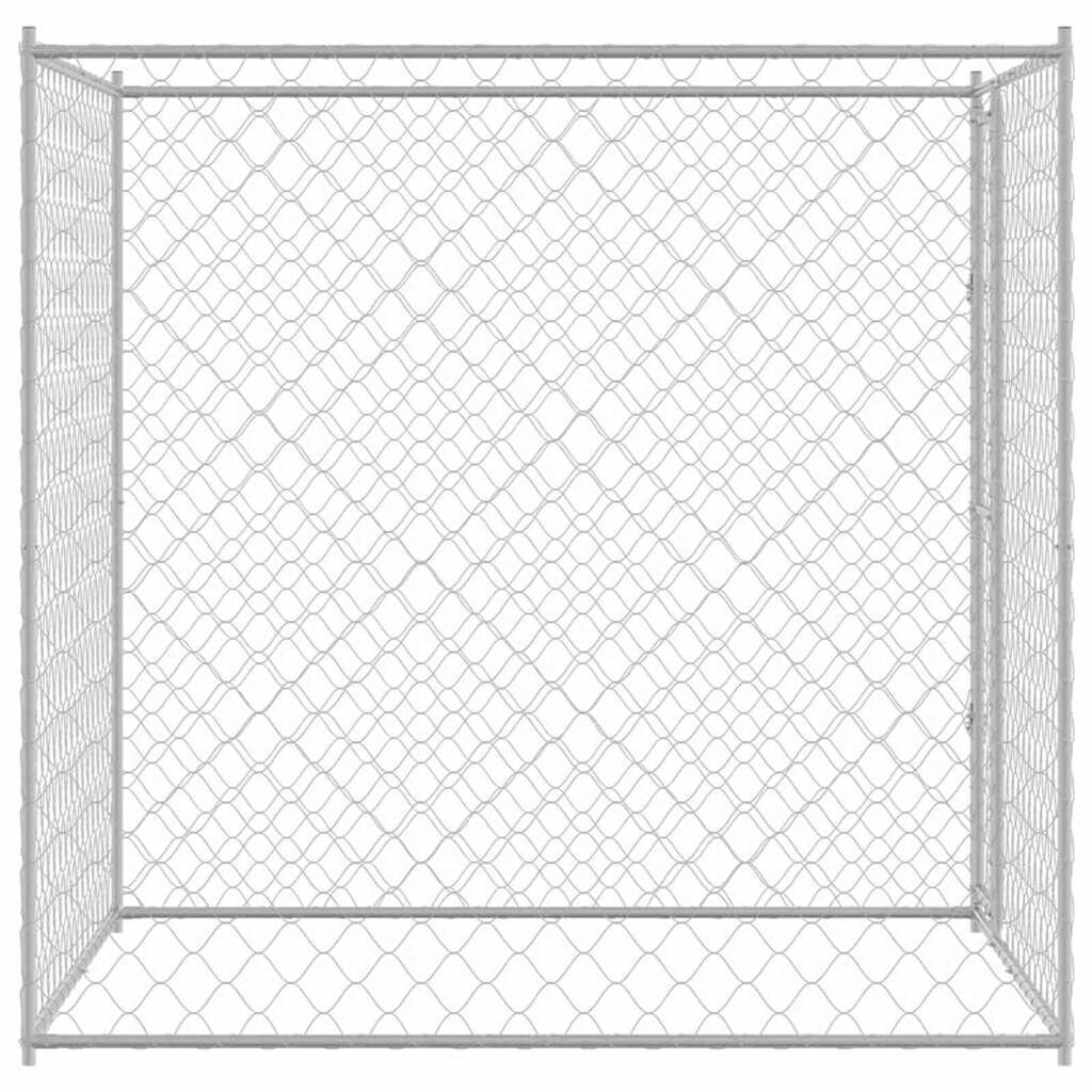 vidaXL Dog Cage 2 x 2 x 2 m Steel