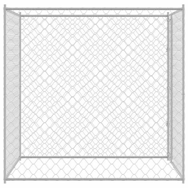 vidaXL Dog Cage 2 x 2 x 2 m Steel