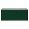 vidaXL Garden Shed 257x392x181 cm Metal Green