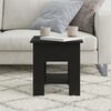 vidaXL Coffee Table Black 40x40x42 cm Engineered Wood