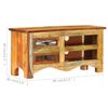 vidaXL TV Cabinet 80x30x40 cm Solid Reclaimed Wood