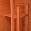 vidaXL Garden Storage Shed 71x60x213 cm Wood