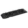 vidaXL Traction Boards 2 pcs Black 107x31x7 cm Nylon