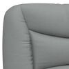 vidaXL Headboard Cushion "Hvar" Light Grey 100 cm Fabric