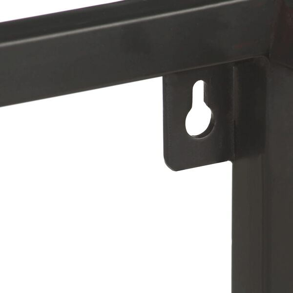 vidaXL Wall Shelf 60x20x60 cm Rough Mango Wood