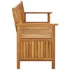vidaXL Garden Storage Bench 170 cm Solid Acacia Wood