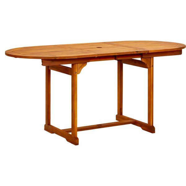 vidaXL 5 Piece Garden Dining Set Solid Wood Acacia