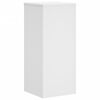 vidaXL Plant Stands 2 pcs White 30x30x70 cm Engineered wood