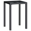 vidaXL Garden Table Anthracite 50x50x72 cm Steel