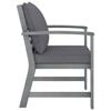 vidaXL 4 Piece Garden Lounge Set with Cushions Solid Acacia Wood