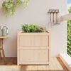 vidaXL Garden Planter 70x70x70 cm Solid Wood Pine
