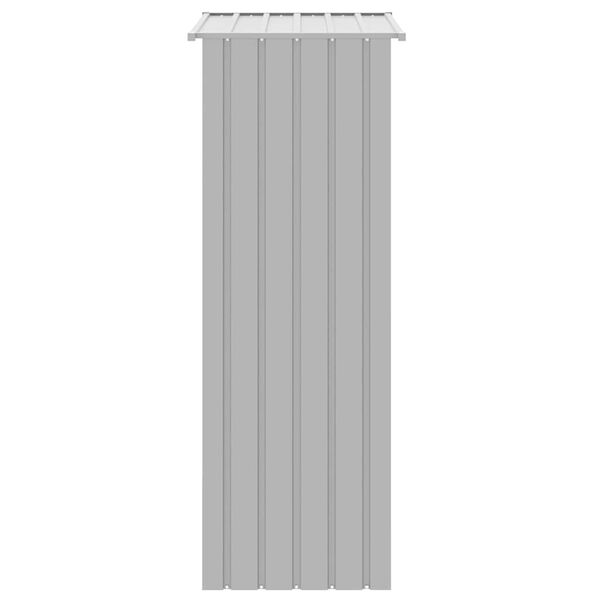 vidaXL Bird Cage Grey 215x78x200 cm Galvanised Steel