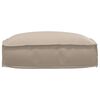 vidaXL Cushion Taupe 50 x 50 x 12 cm Oxford Fabric