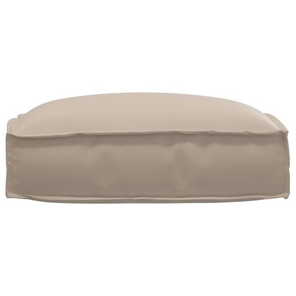 vidaXL Cushion Taupe 50 x 50 x 12 cm Oxford Fabric