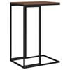 vidaXL Side Table | Black | Engineered wood, iron | Medium | Durable