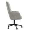 vidaXL Relaxing Chair Light Grey Velvet