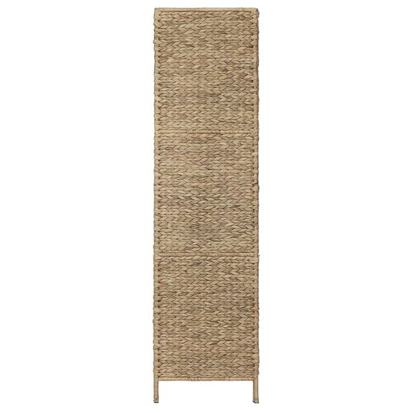 vidaXL 3-Panel Room Divider 116x160 cm Water Hyacinth