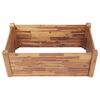 vidaXL Garden Raised Bed 110x60x44 cm Solid Acacia Wood