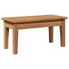 vidaXL Garden Bench Set with Cushion with Storage 4 pcs Brown and Grey