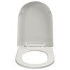 White Soft-close Toilet Seat Square