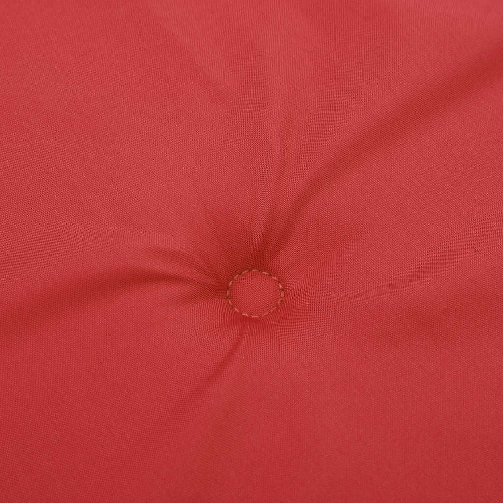 vidaXL Garden Chair Cushions 4 pcs Red 50x50x4 cm Oxford Fabric