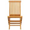 vidaXL Garden Chairs with Anthracite Cushions 6 pcs Solid Teak Wood