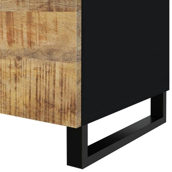 vidaXL Coffee Table 80x50x40 cm Solid Wood Mango&Engineered Wood