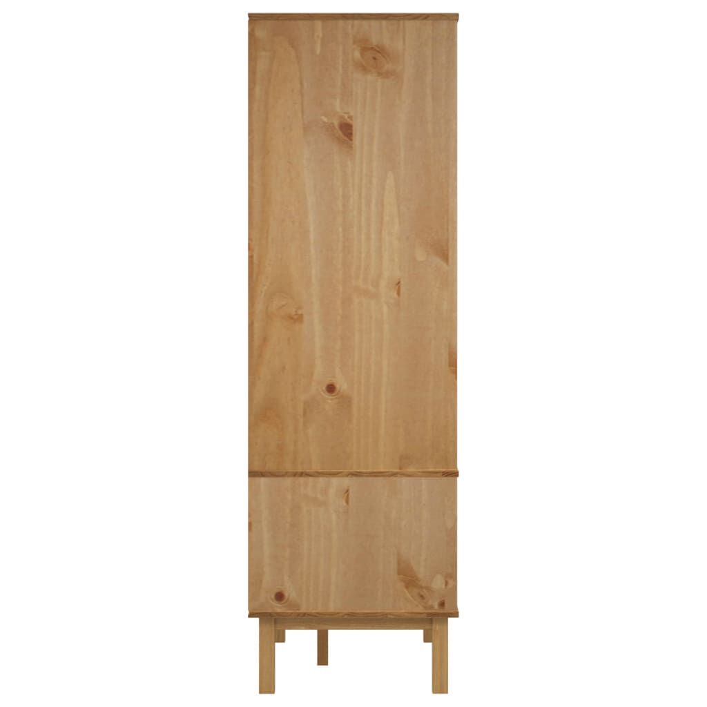 vidaXL Wardrobe OTTA 76.5x53x172 cm Solid Wood Pine