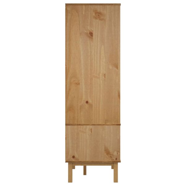 vidaXL Wardrobe OTTA 76.5x53x172 cm Solid Wood Pine