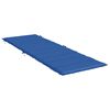 vidaXL Sun Lounger Cushion Royal Blue 186x58x4cm Oxford Fabric