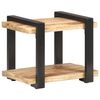 vidaXL Bedside Cabinet 50x40x40 cm Rough Mango Wood