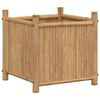 vidaXL Planter 40x40x40 cm Bamboo