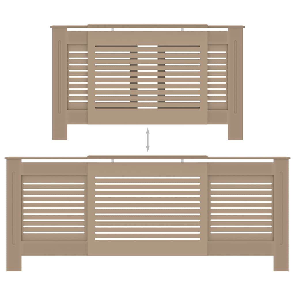vidaXL MDF Radiator Cover 205 cm