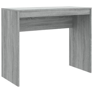 vidaXL Desk Grey Sonoma 90x40x72 cm Engineered Wood