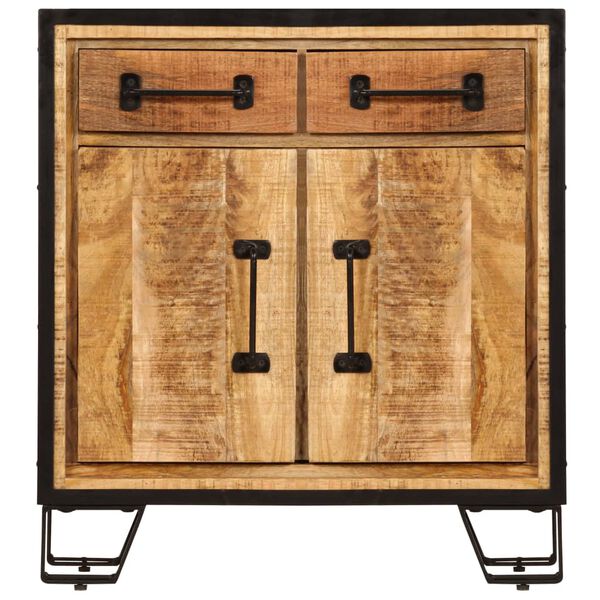 vidaXL Sideboard 65x30x70 cm Solid Mango Wood