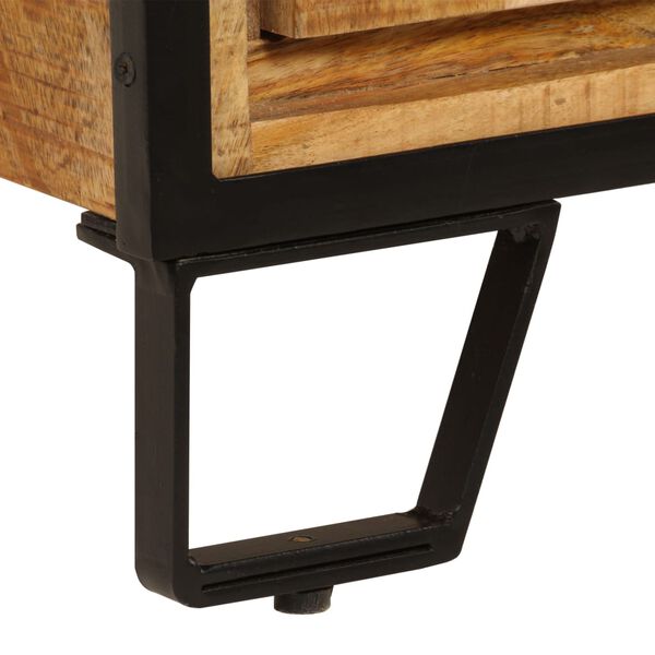vidaXL Sideboard 65x30x70 cm Solid Mango Wood
